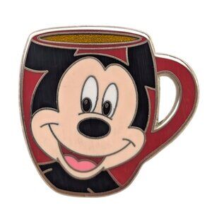 Mickey Mouse Disney Pin: Coffee Cup